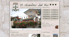 Desktop Screenshot of ilgiardinodelrio.it